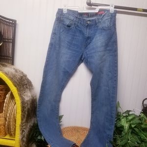 izod men's comfort stretch slim straight fit jeans